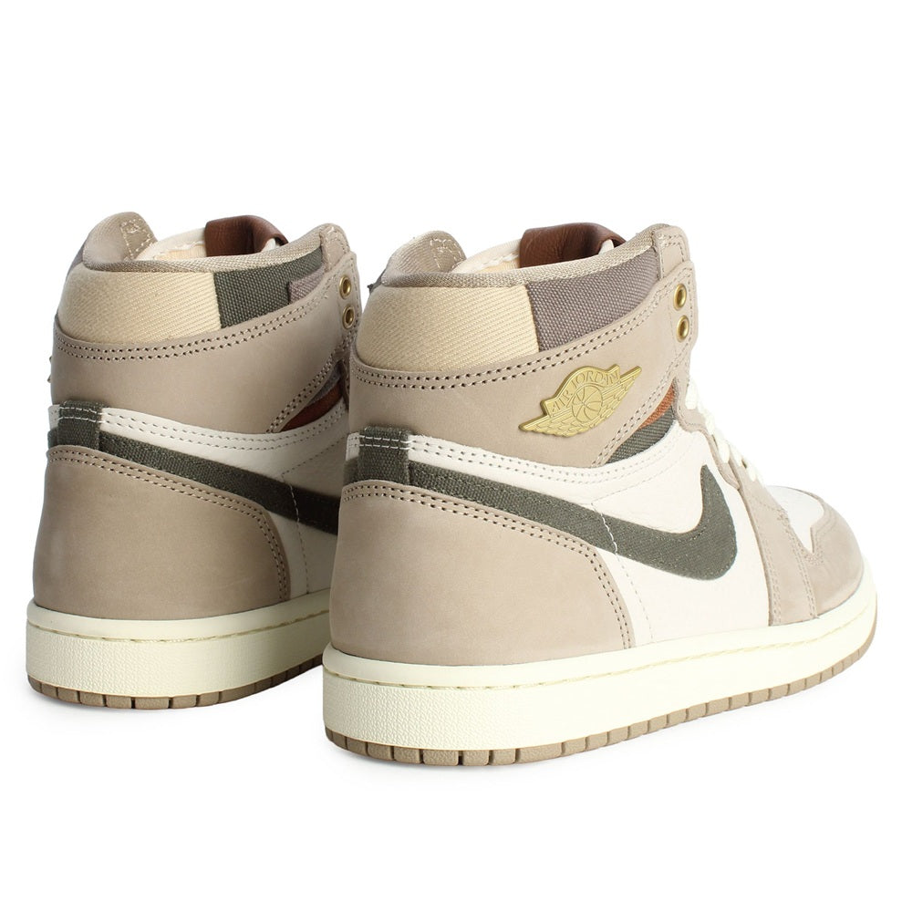 Women's Jordan 1 Retro HI OG Khaki/Multi-Color-Sail (FD2596 201)