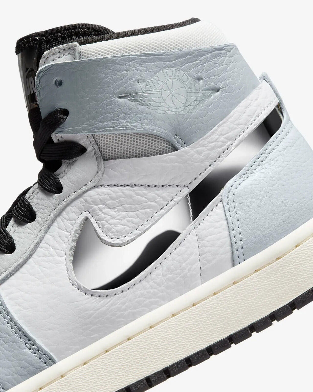 Women's Jordan 1 Zoom Air CMFT 2 "CWC" Wht/Metallic Silver (FJ4652 100)