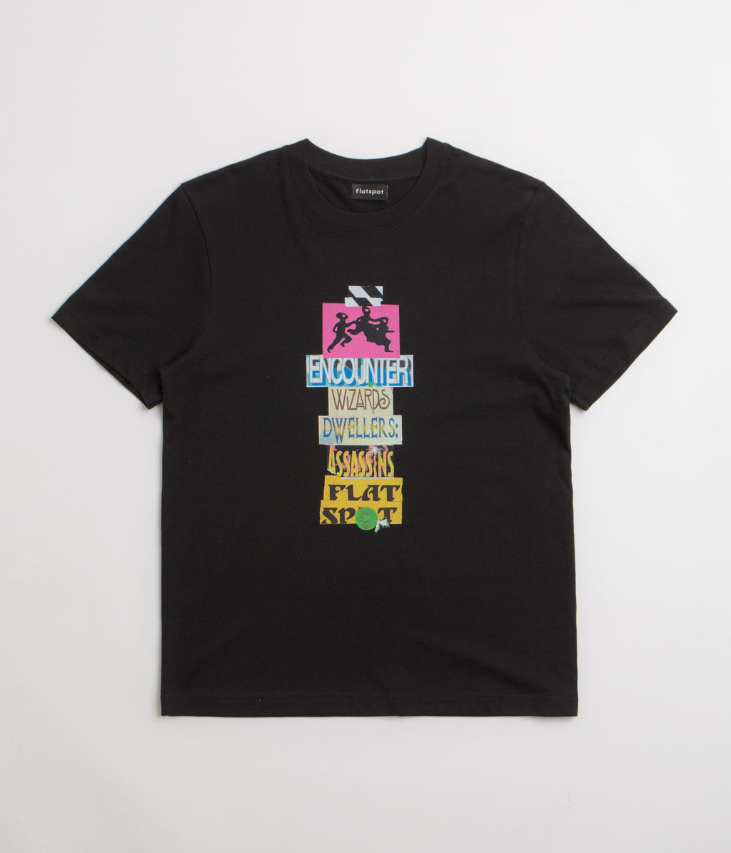 flatspot Encounter T-Shirt - Black