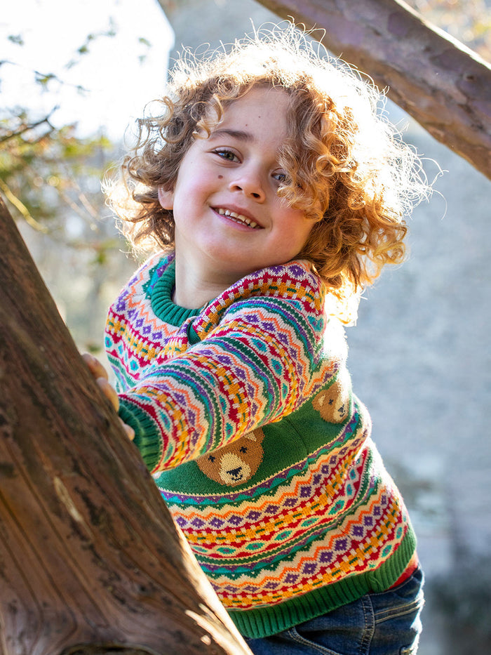 Fowey Fairisle Knitted Jumper