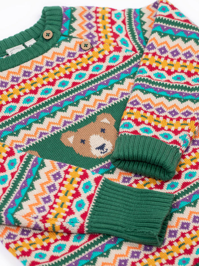 Fowey Fairisle Knitted Jumper
