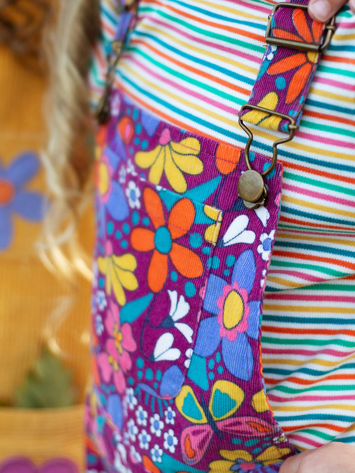 Frida Flared Dungaree