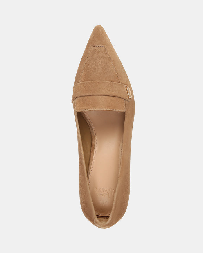 Gabby Nutmeg Suede Leather Pump