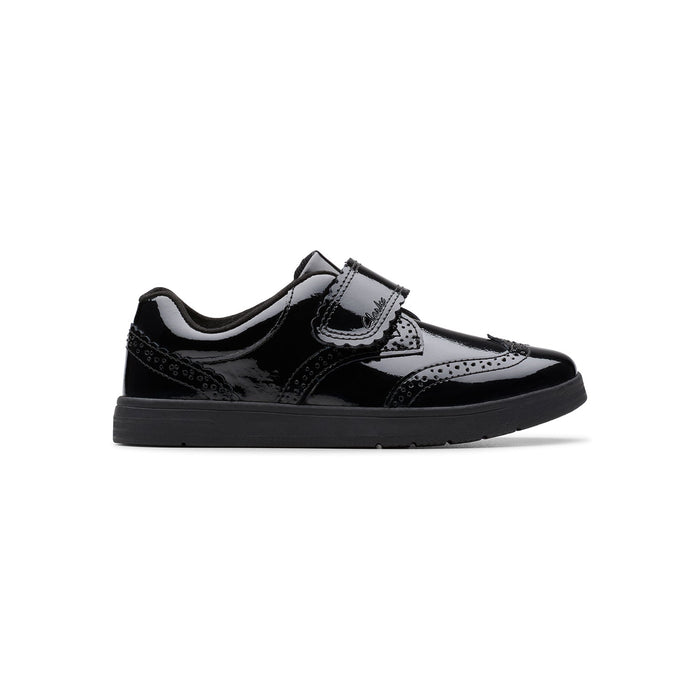 Girls - Disco Skip Kid. Black Patent