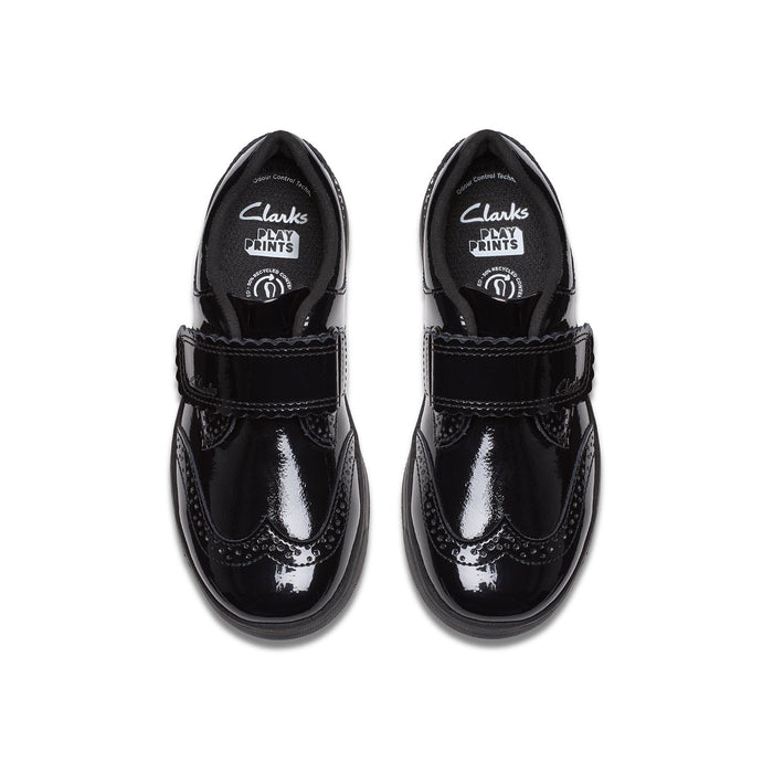 Girls - Disco Skip Kid. Black Patent