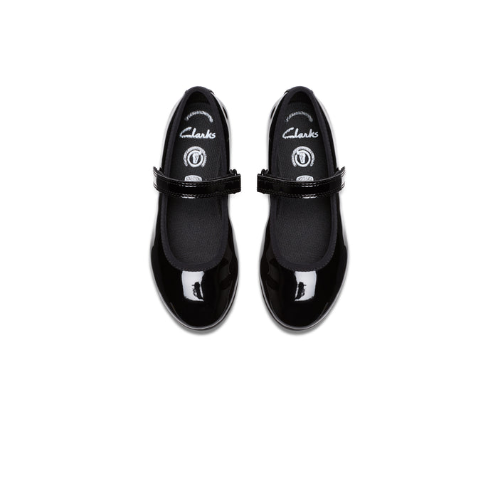 Girls- Dance Wish Kid. Black Patent
