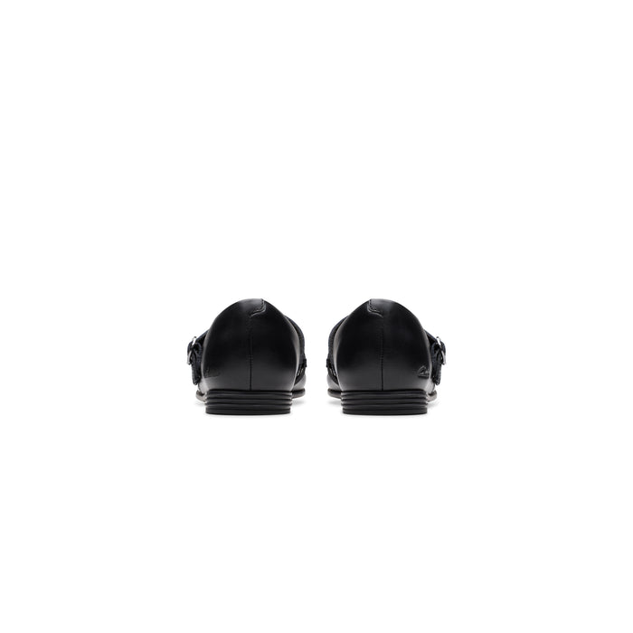 Girls- Finja Bar Older. Black Leather