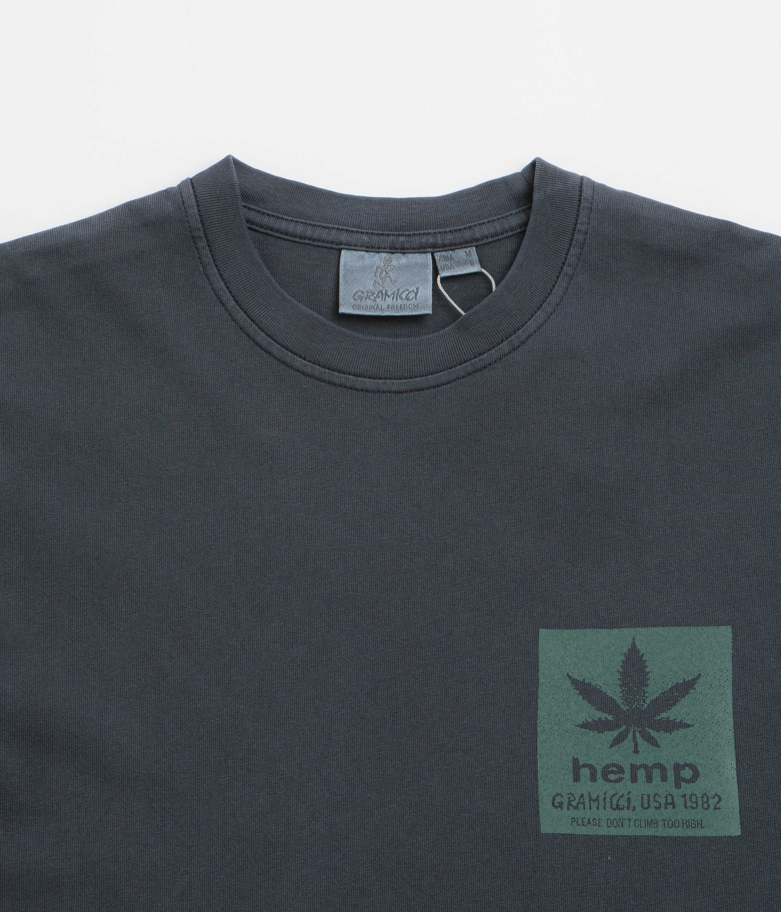 Gramicci Hemp T-Shirt - Navy Pigment