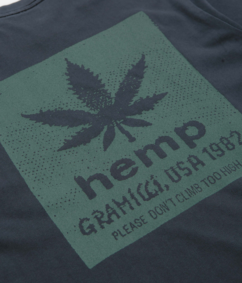 Gramicci Hemp T-Shirt - Navy Pigment