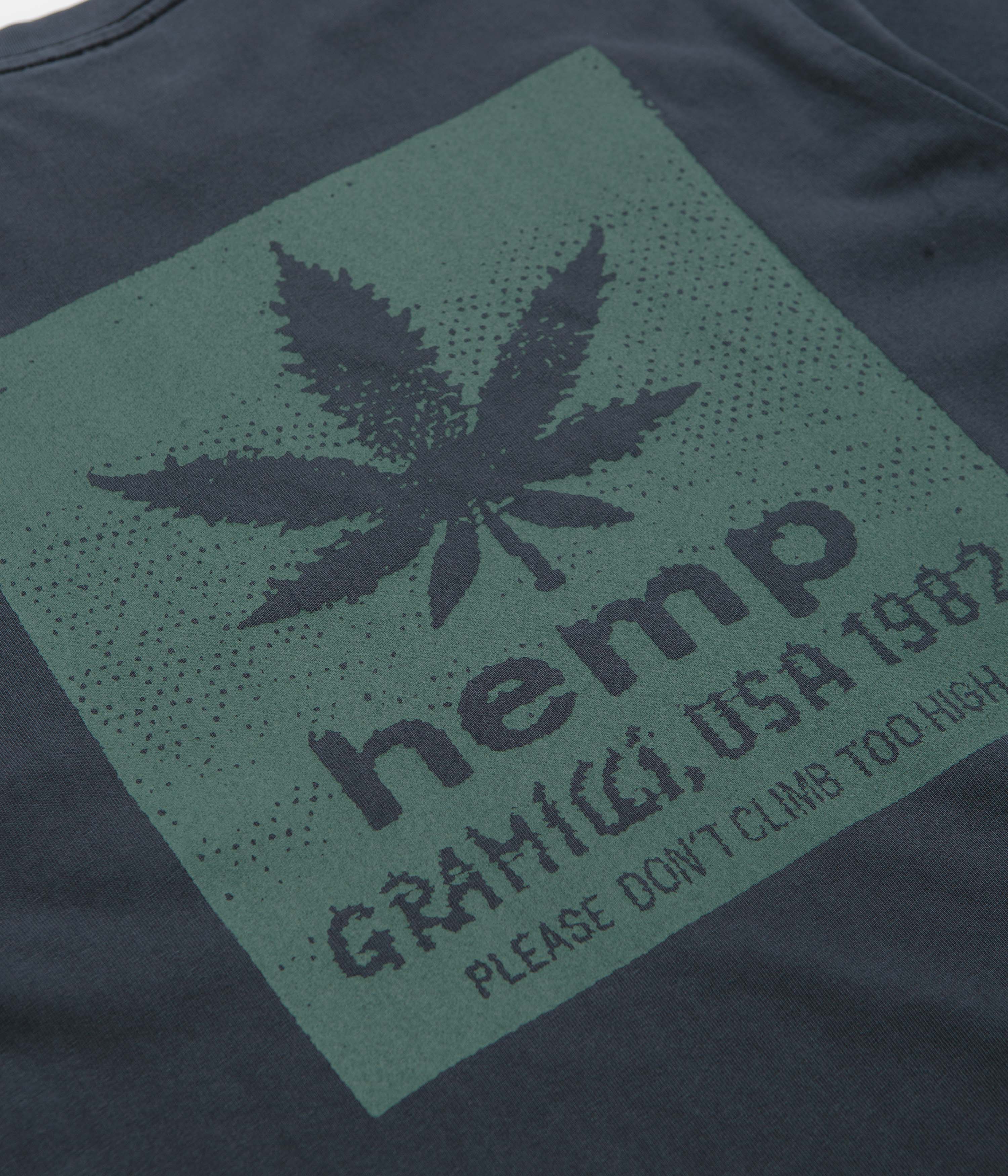 Gramicci Hemp T-Shirt - Navy Pigment