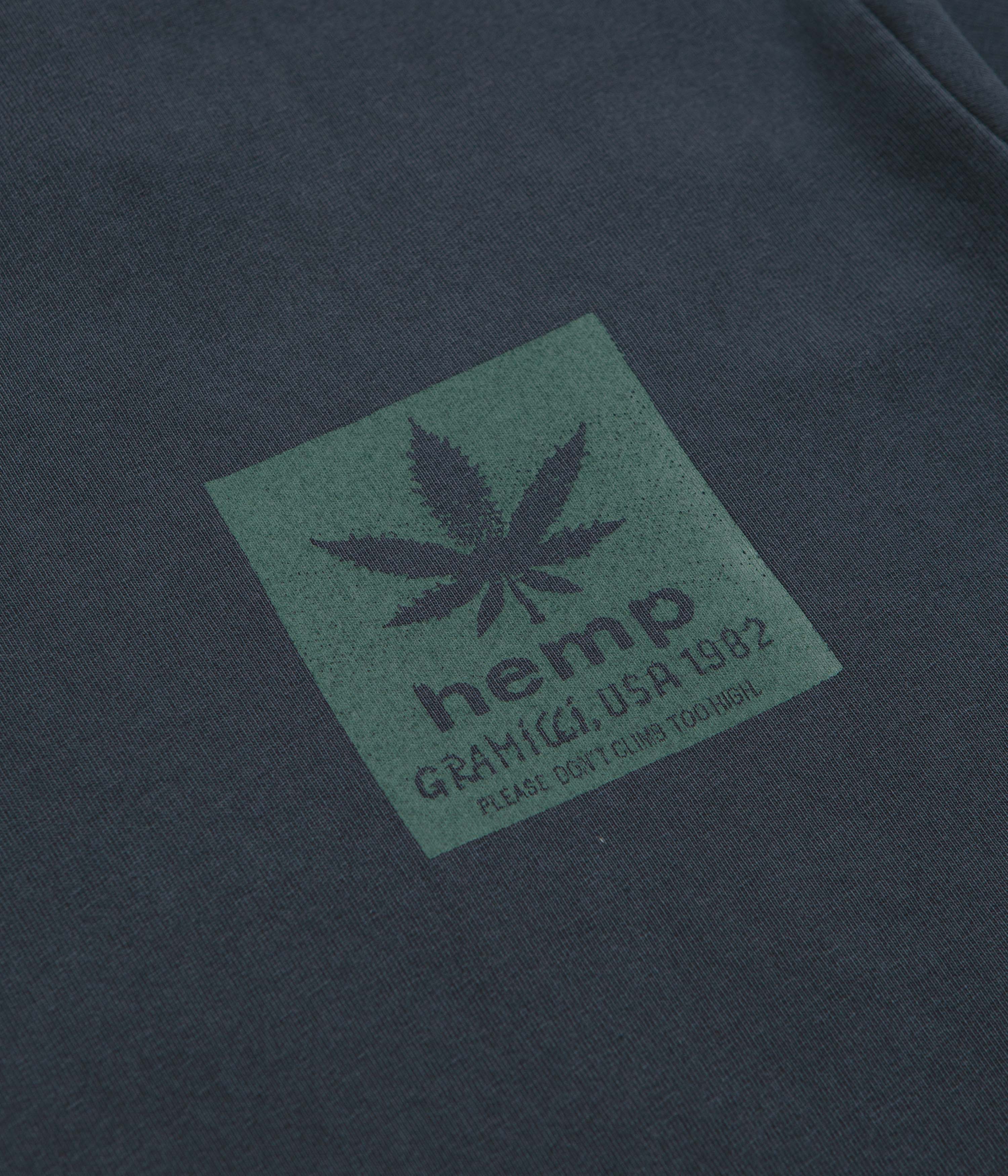 Gramicci Hemp T-Shirt - Navy Pigment