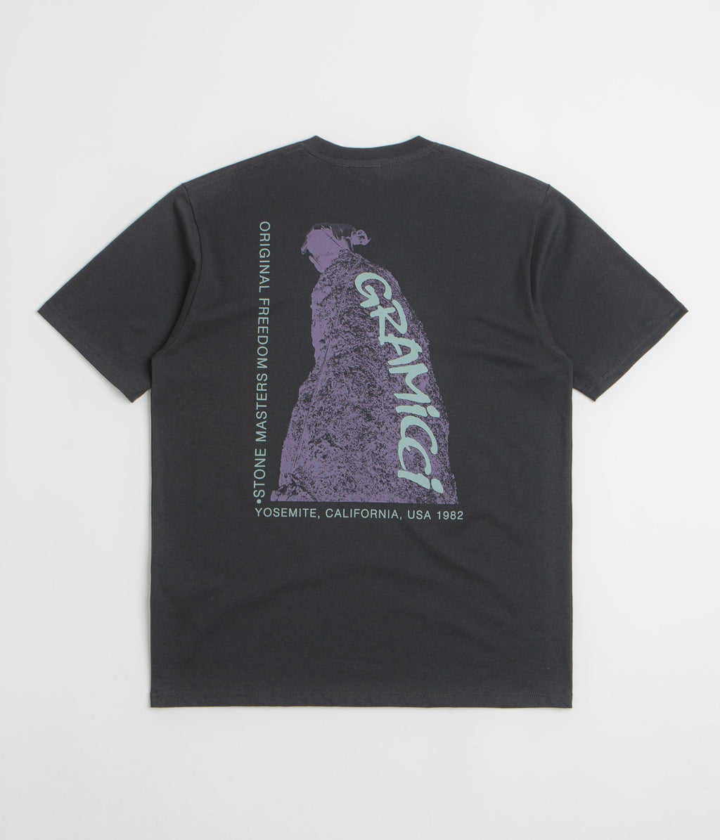 Gramicci Stonemasters Graphic T-Shirt - Vintage Black