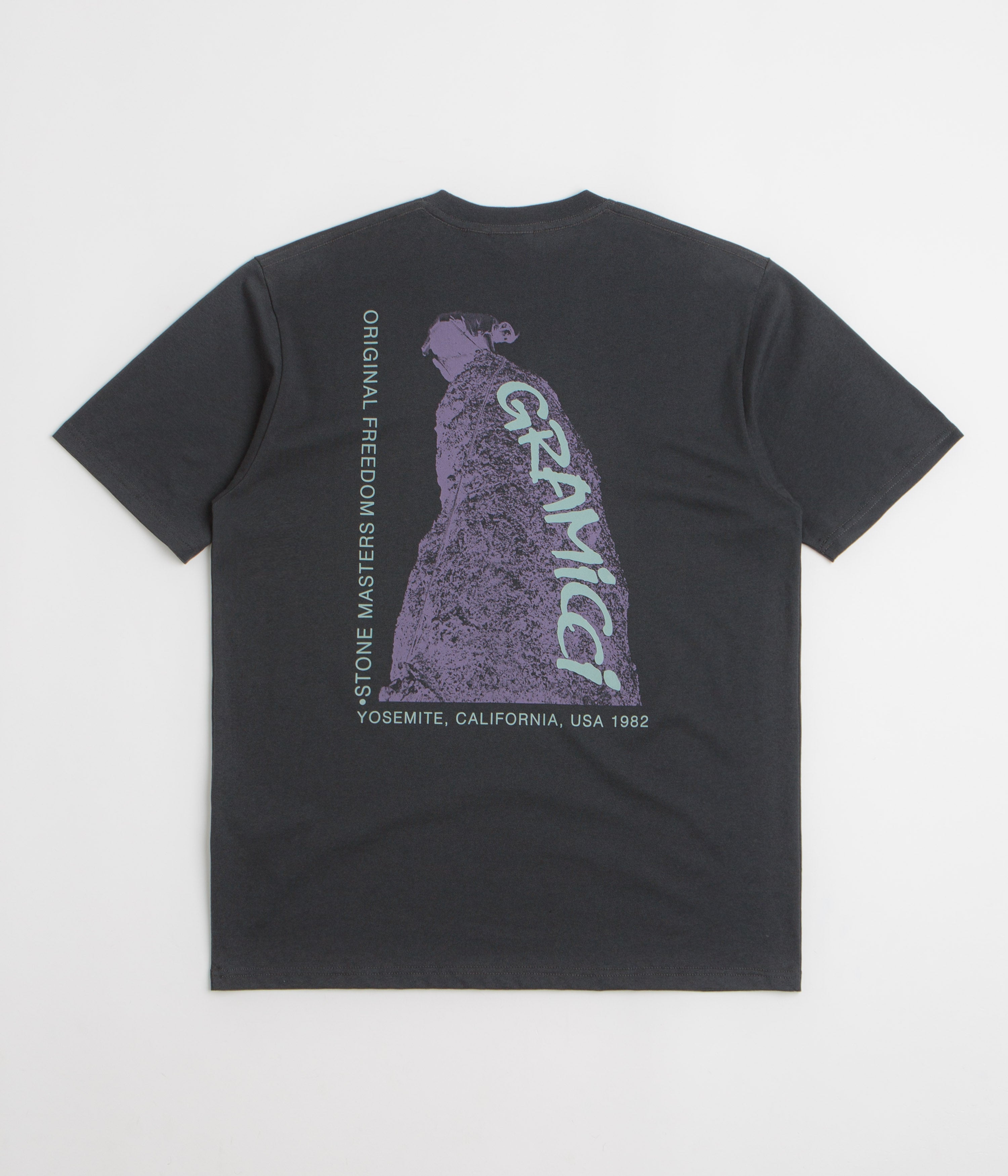 Gramicci Stonemasters Graphic T-Shirt - Vintage Black