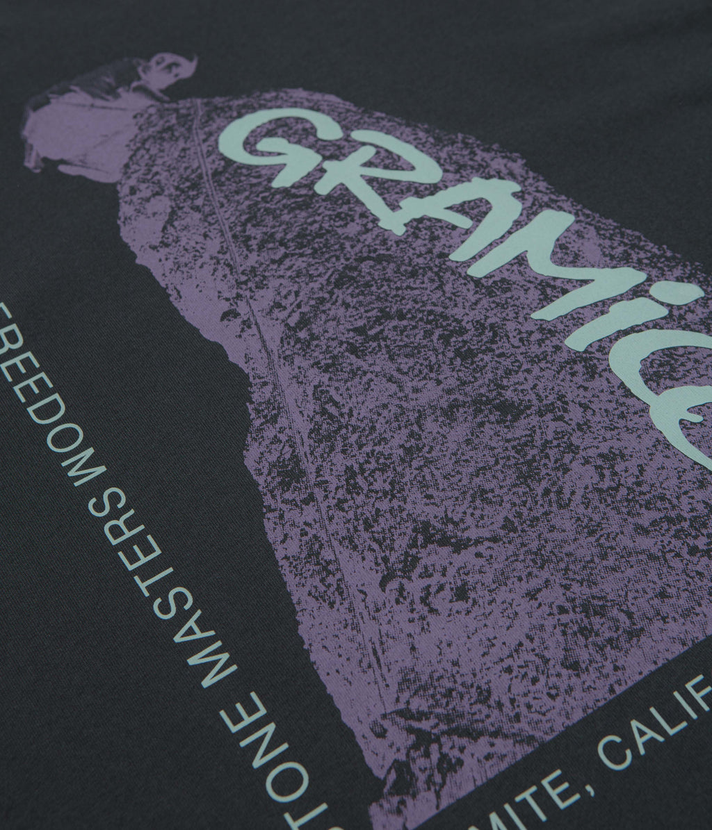 Gramicci Stonemasters Graphic T-Shirt - Vintage Black