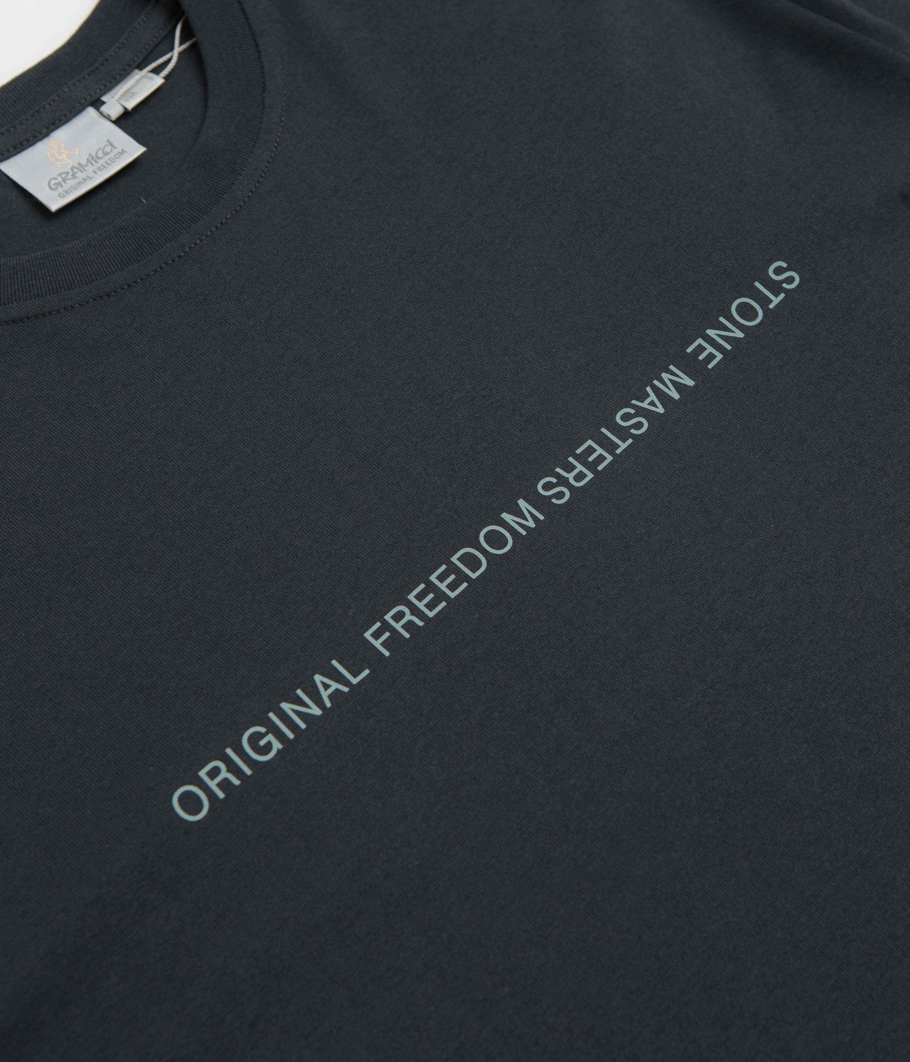 Gramicci Stonemasters Graphic T-Shirt - Vintage Black