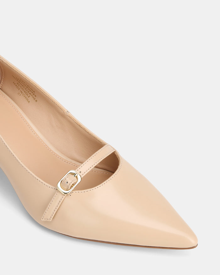 Gretalina Bisque Leather Pump