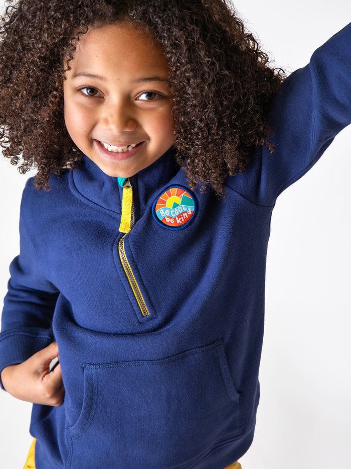 Handy Half Zip Sweatshirt