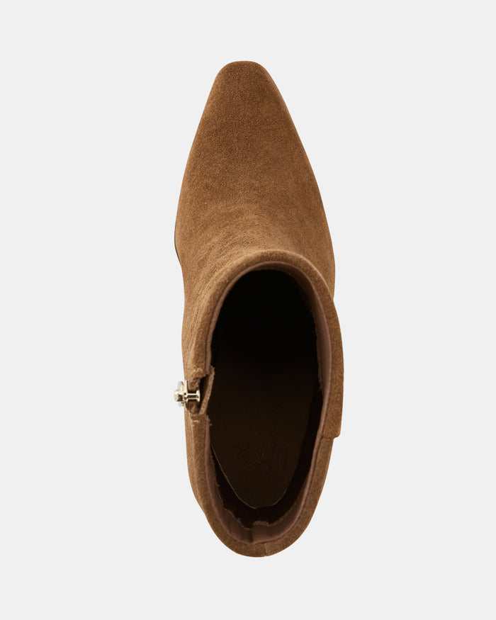 Harpa Nutmeg Suede Leather Ankle Boot