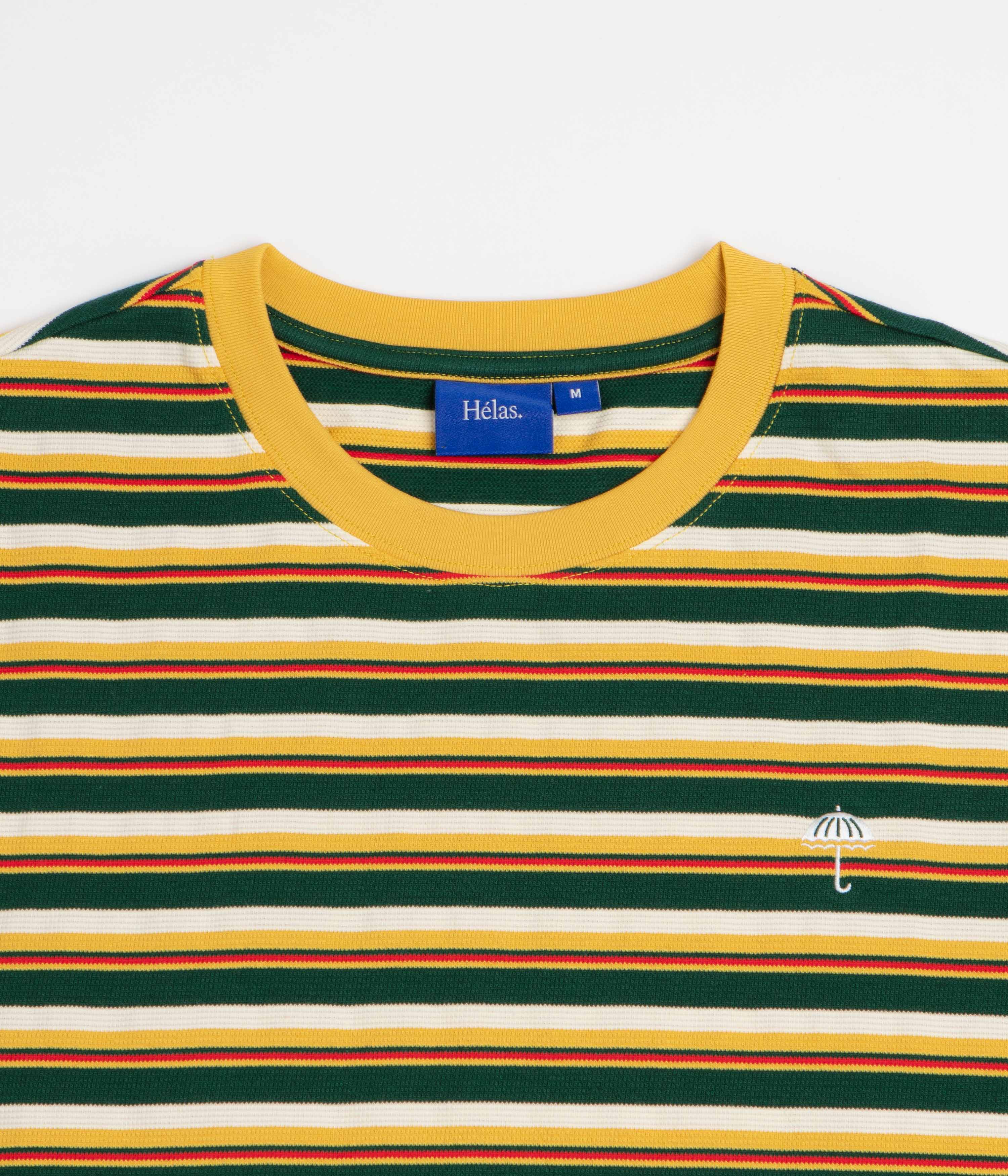 Helas Classic Striped T-Shirt - Green