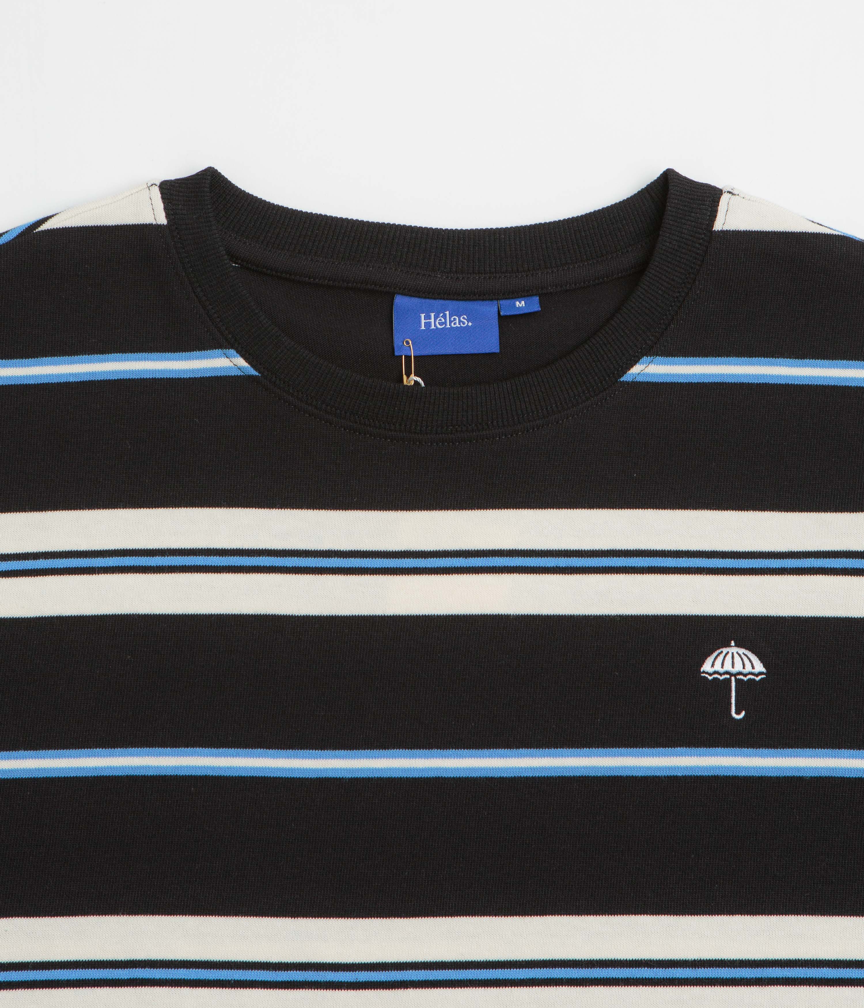 Helas Raye T-Shirt - Striped Black