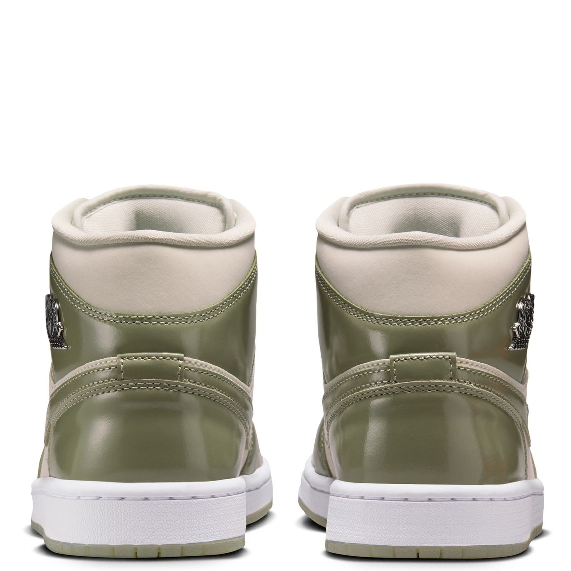 Women's Jordan 1 Mid SE Sea Glass/Oil Green (HF4079 003)