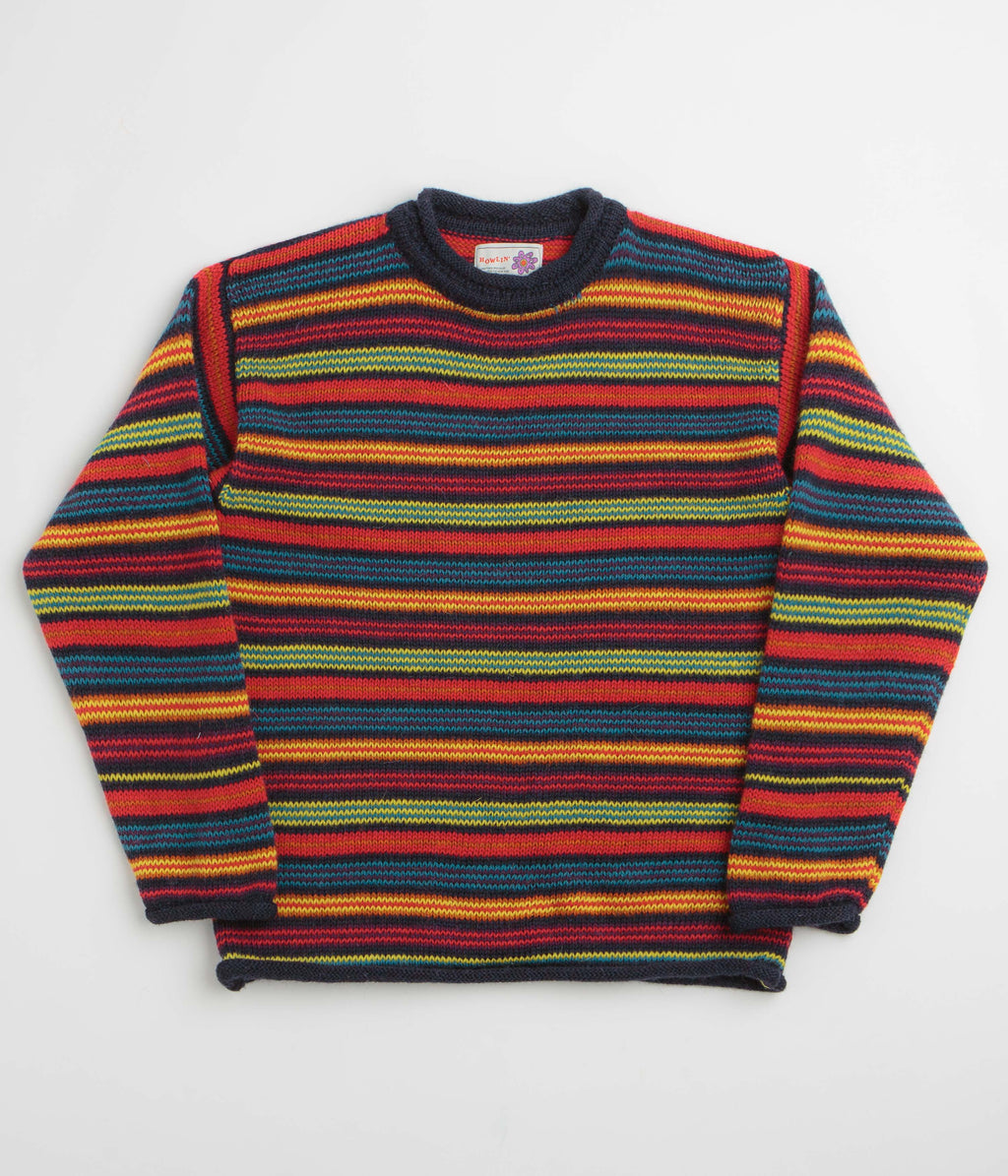 Howlin' Cool In The Pool Crewneck Sweatshirt - Blue