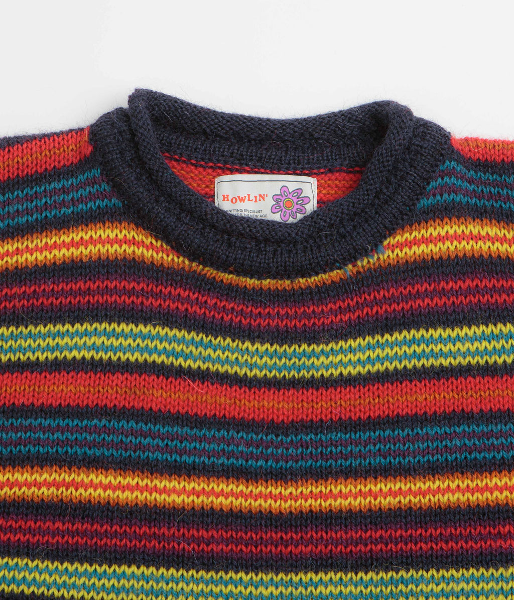 Howlin' Cool In The Pool Crewneck Sweatshirt - Blue
