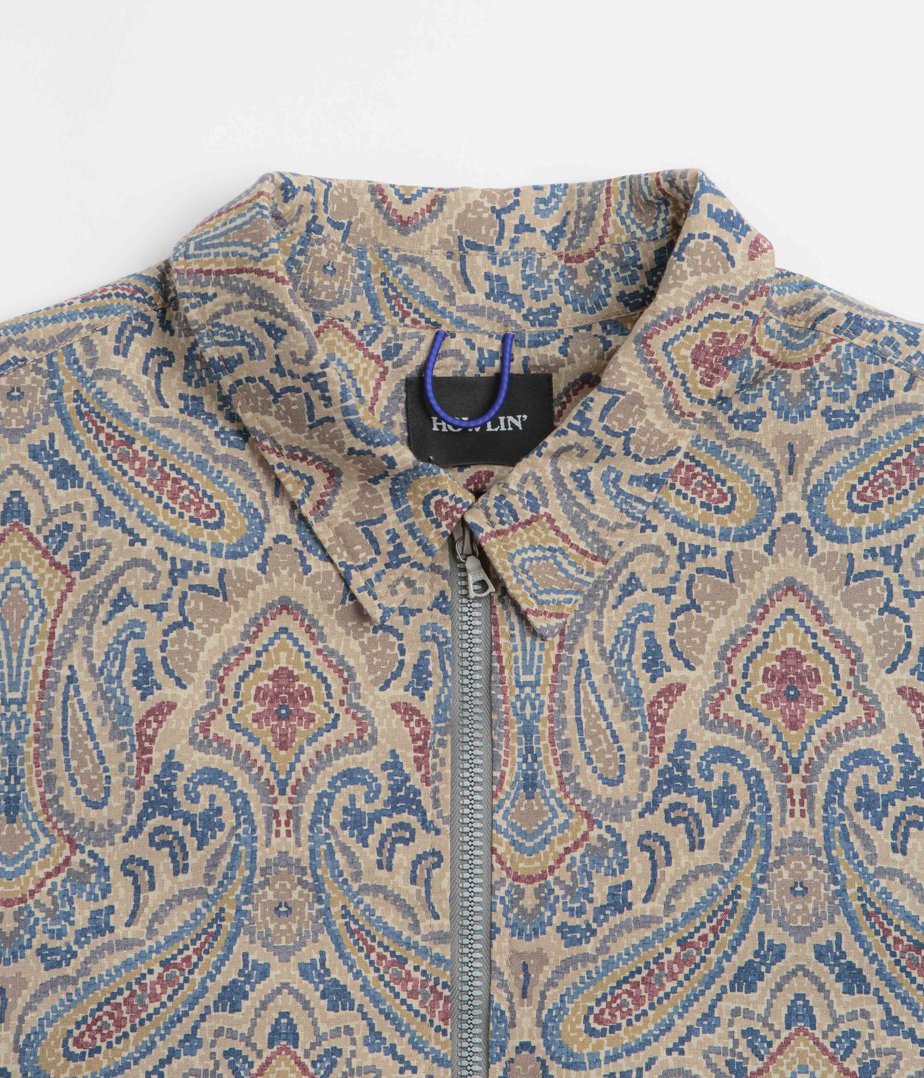 Howlin' Boxy Swing Fantasy Jacket - Sand Psych Paisley