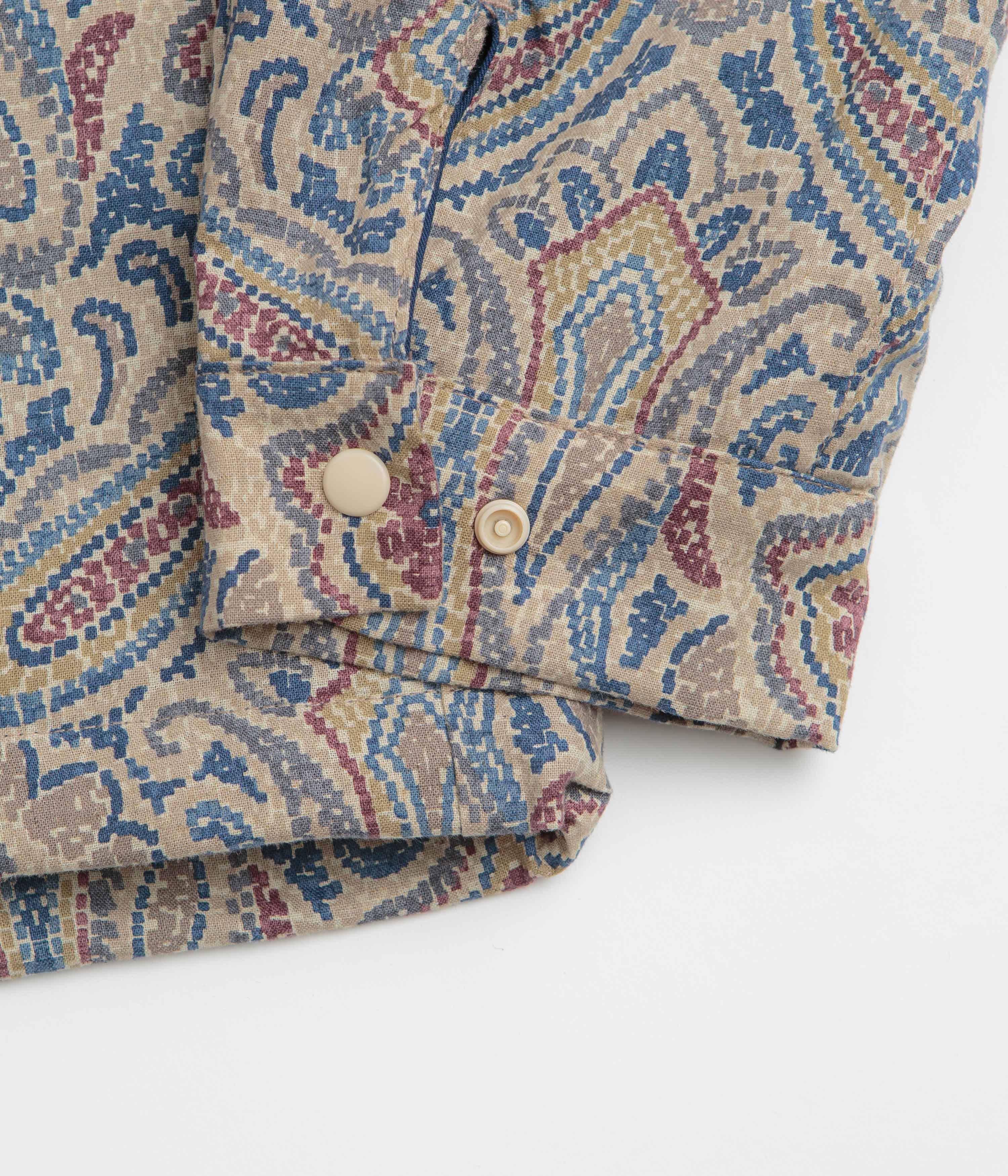 Howlin' Boxy Swing Fantasy Jacket - Sand Psych Paisley