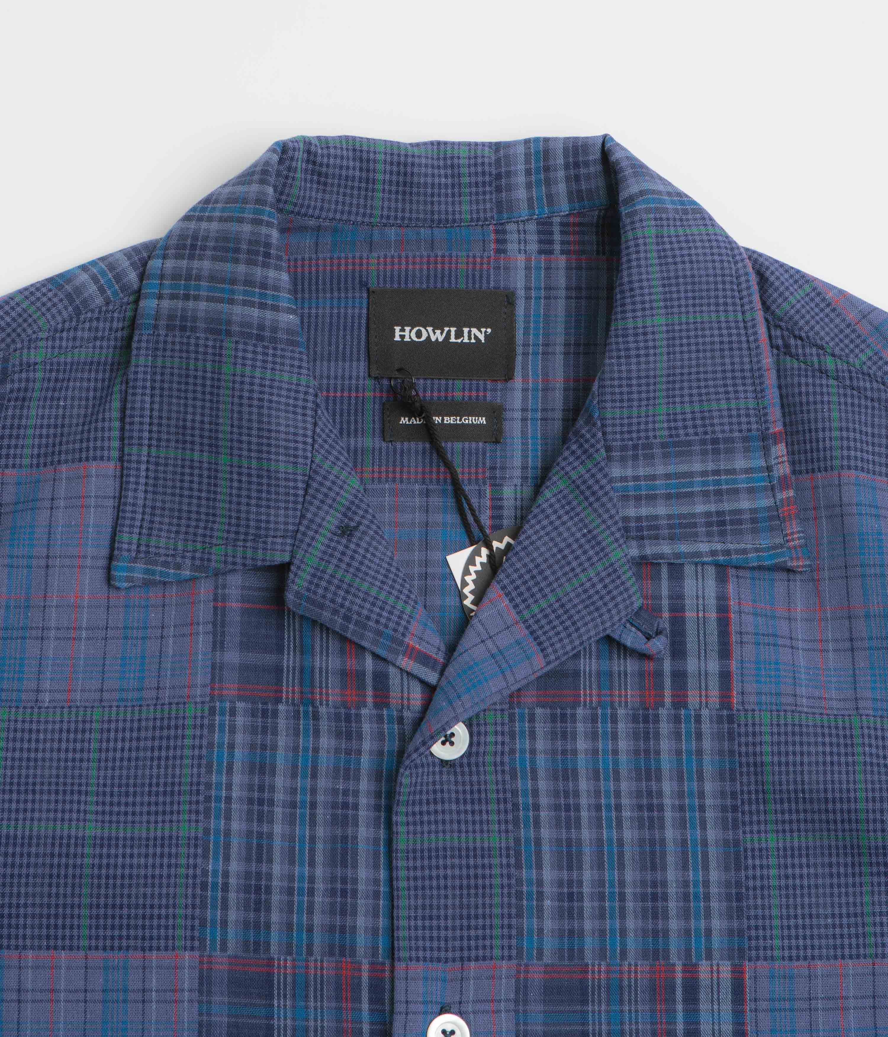Howlin' Cocktail D’Amore Short Sleeve Shirt - Blues Mix
