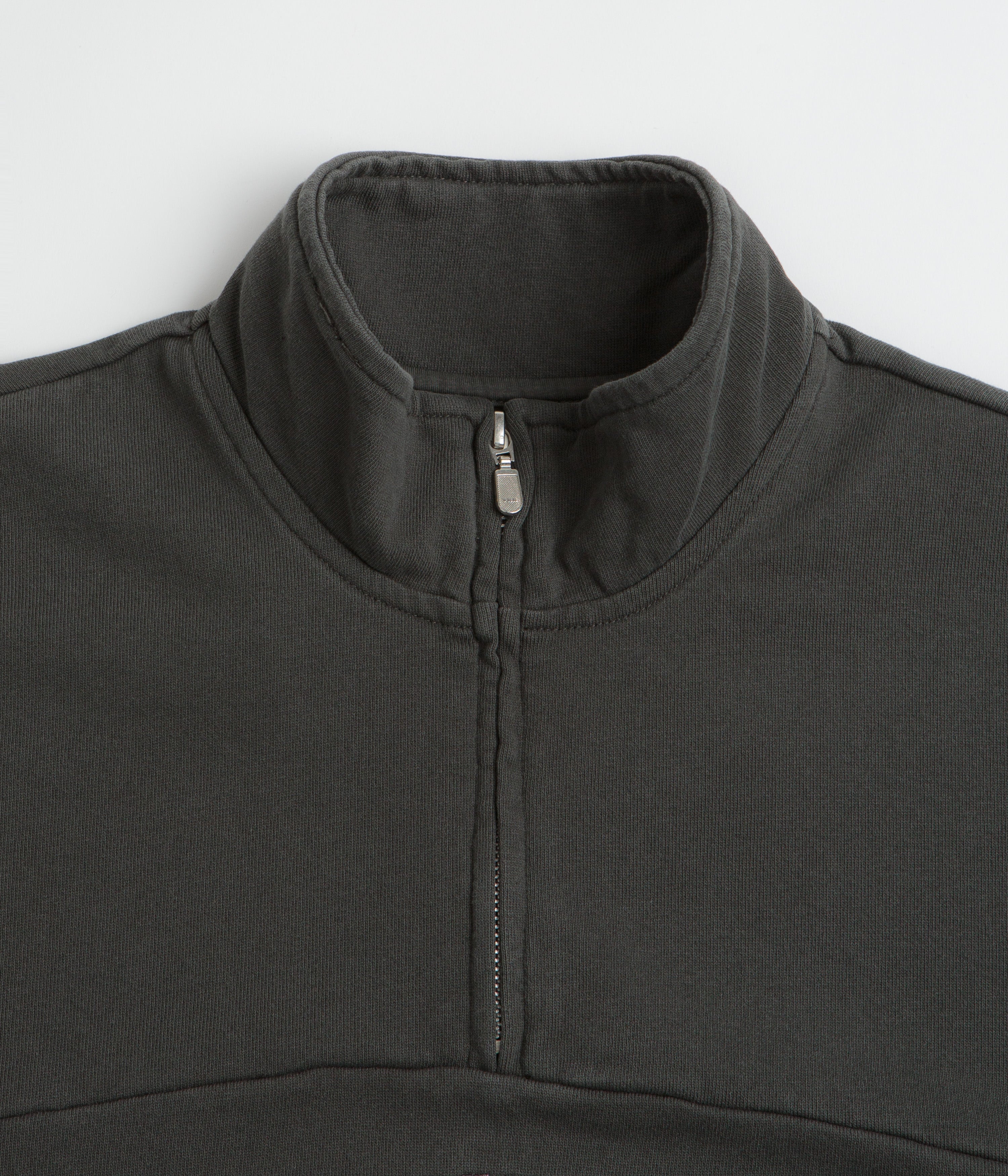 HUF Arch 1/4 Zip Fleece - Vintage Black