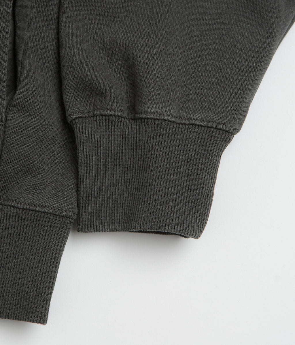 HUF Arch 1/4 Zip Fleece - Vintage Black