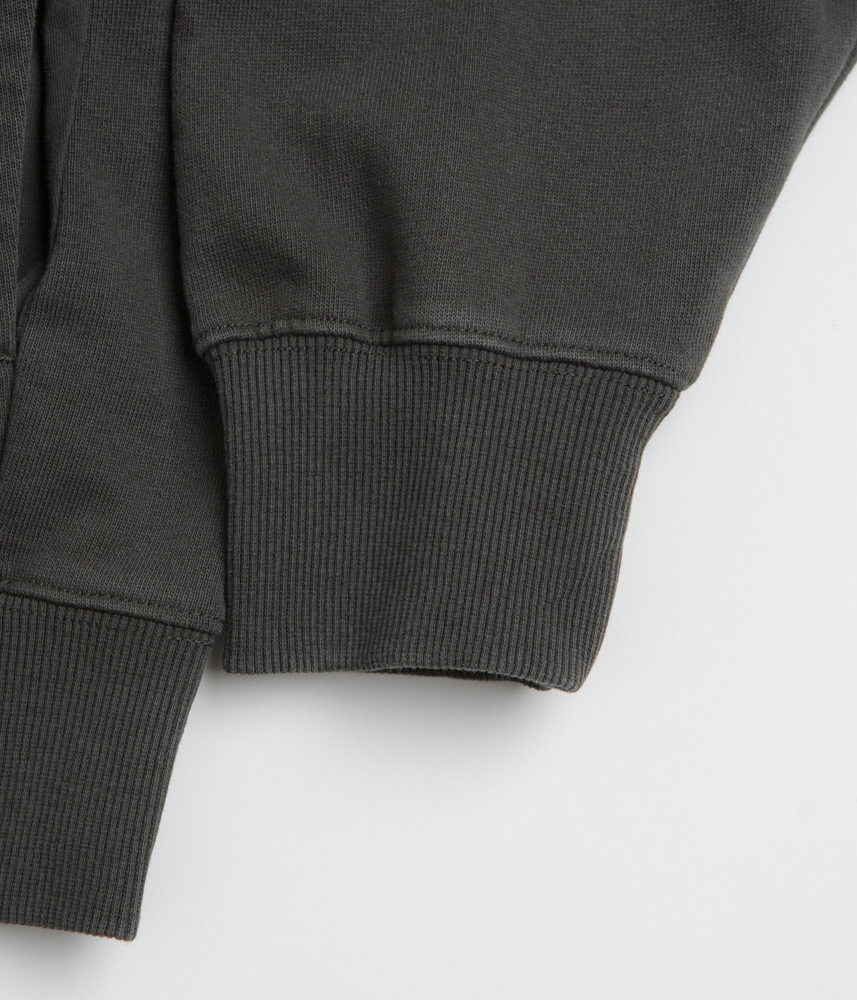 HUF Arch 1/4 Zip Fleece - Vintage Black