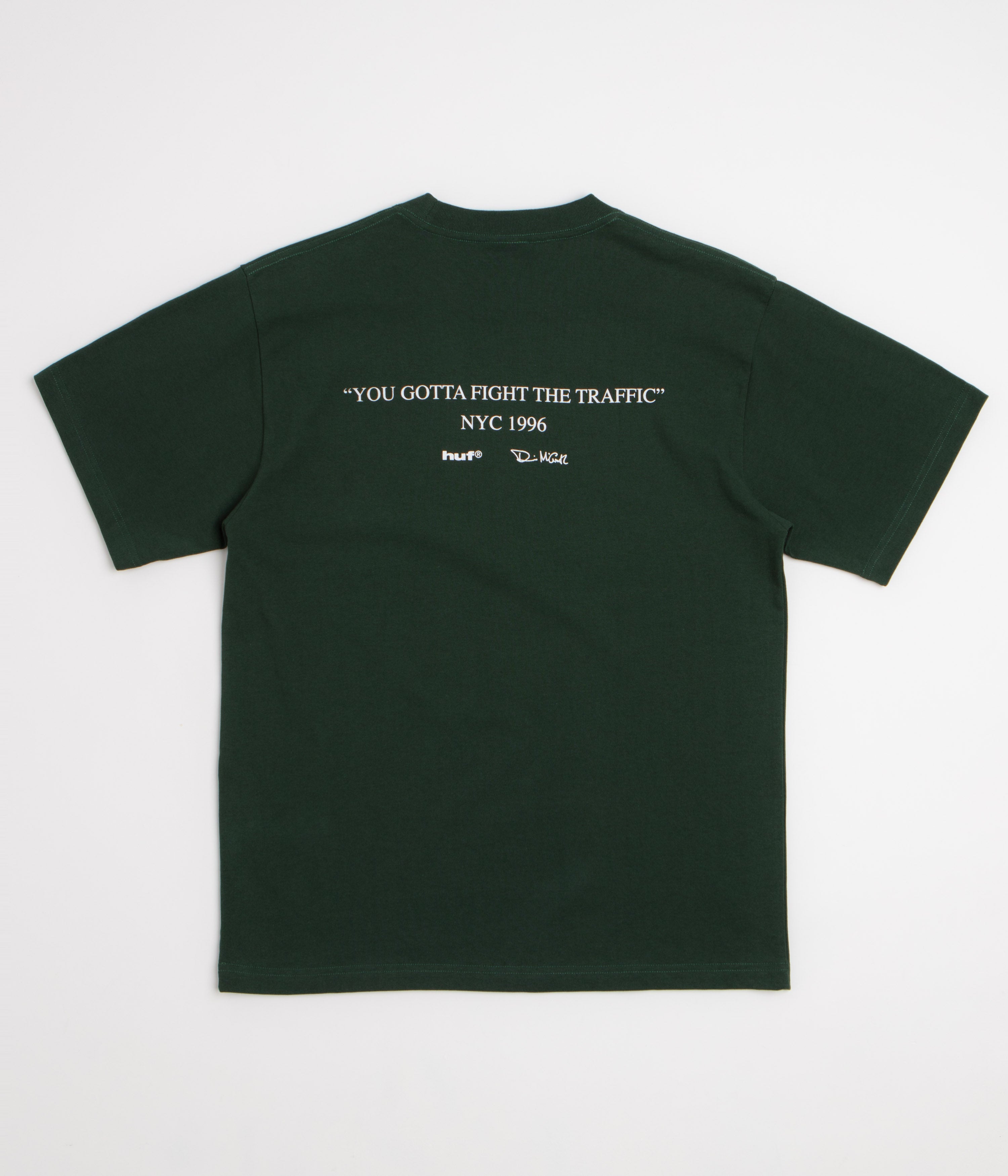 HUF Fight The Traffic T-Shirt - Forest Green