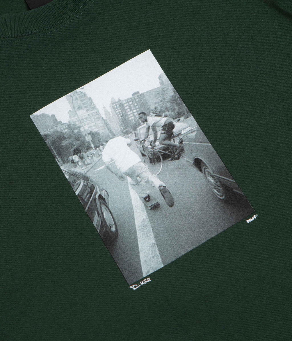 HUF Fight The Traffic T-Shirt - Forest Green