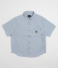 HUF Stuck On You Plaid Short Sleeve Shirt - Ice Blue