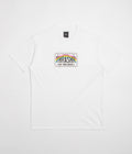HUF x Thrasher License Plate T-Shirt - White