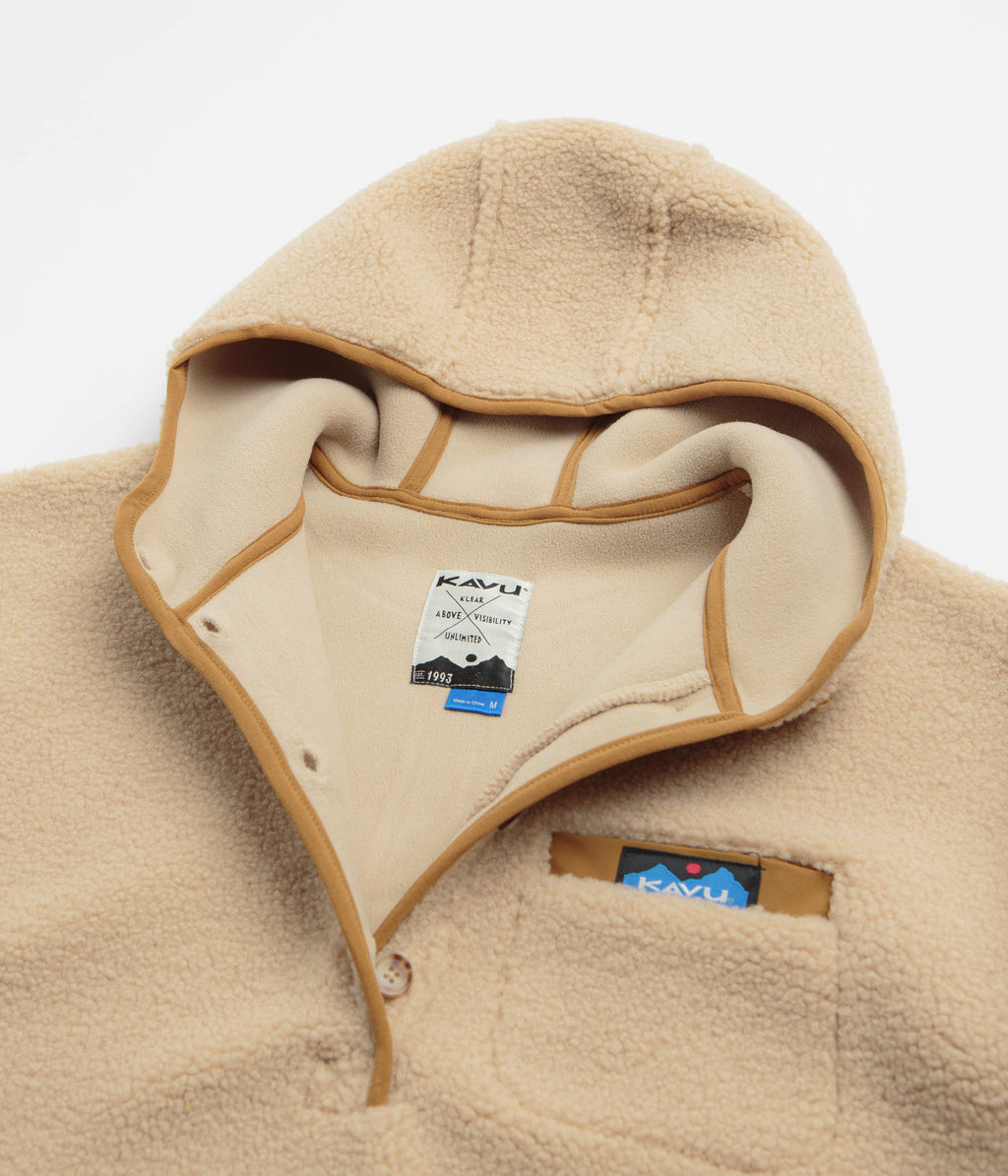 Kavu Womens Roselake Hooded Fleece - Oatmeal