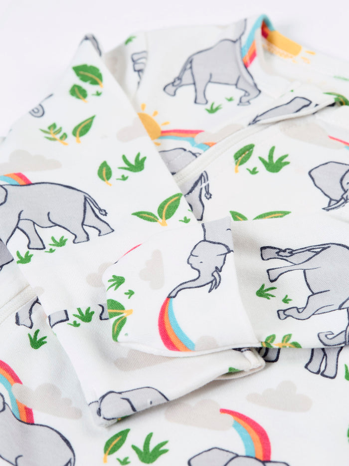 Kimono Zip Babygrow