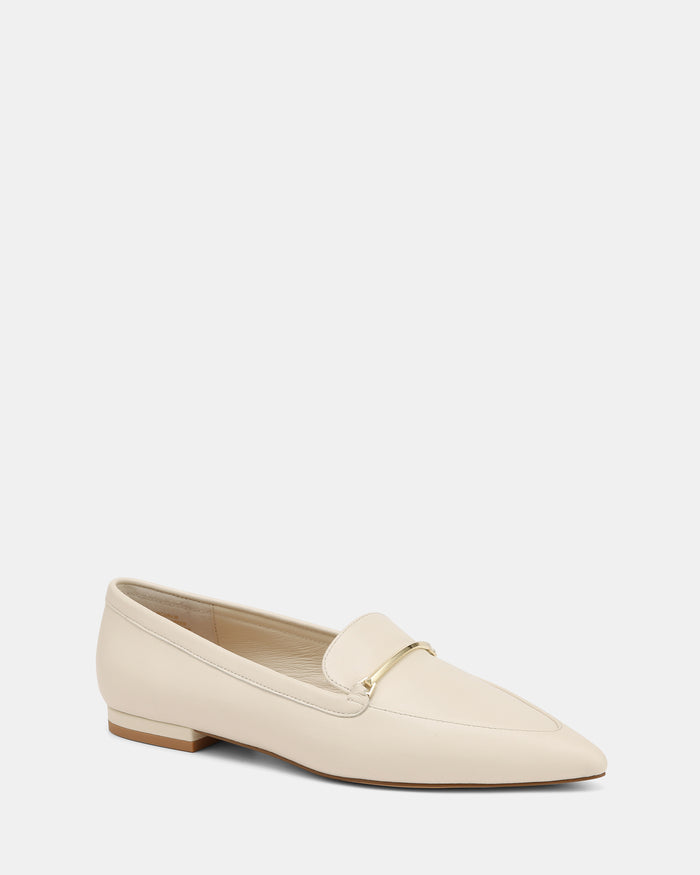 McGraw Vintage Ivory Leather Loafer