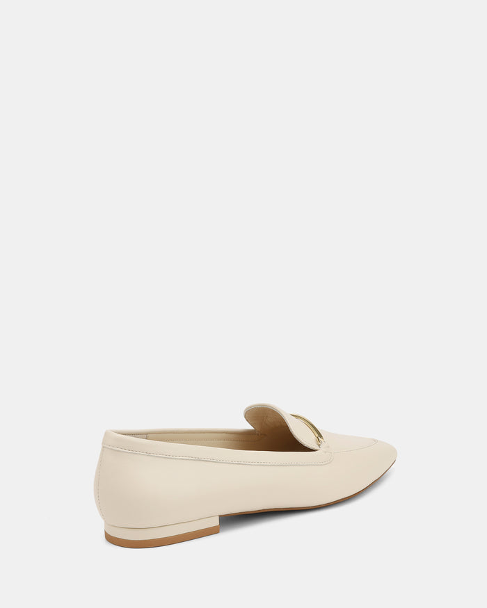 McGraw Vintage Ivory Leather Loafer