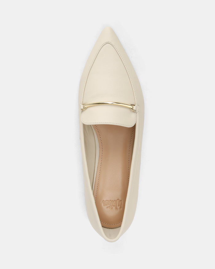 McGraw Vintage Ivory Leather Loafer