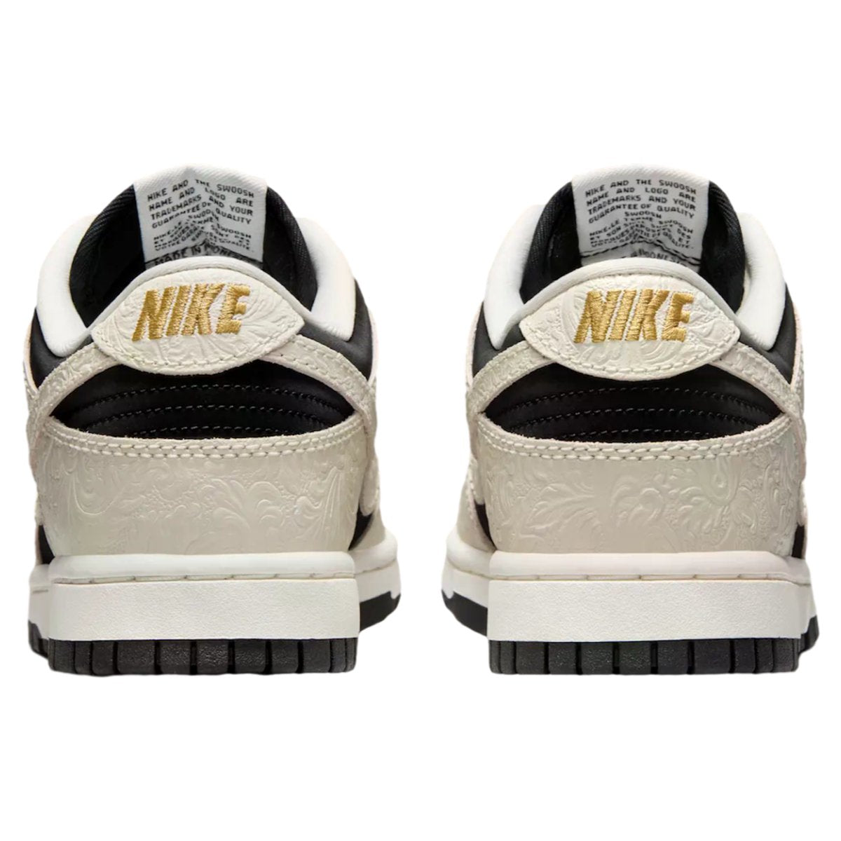 Nike Dunk Low Embossed Black Sail (W)