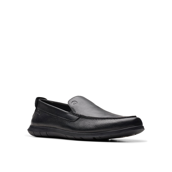 Mens - Flexway Step Black Leather