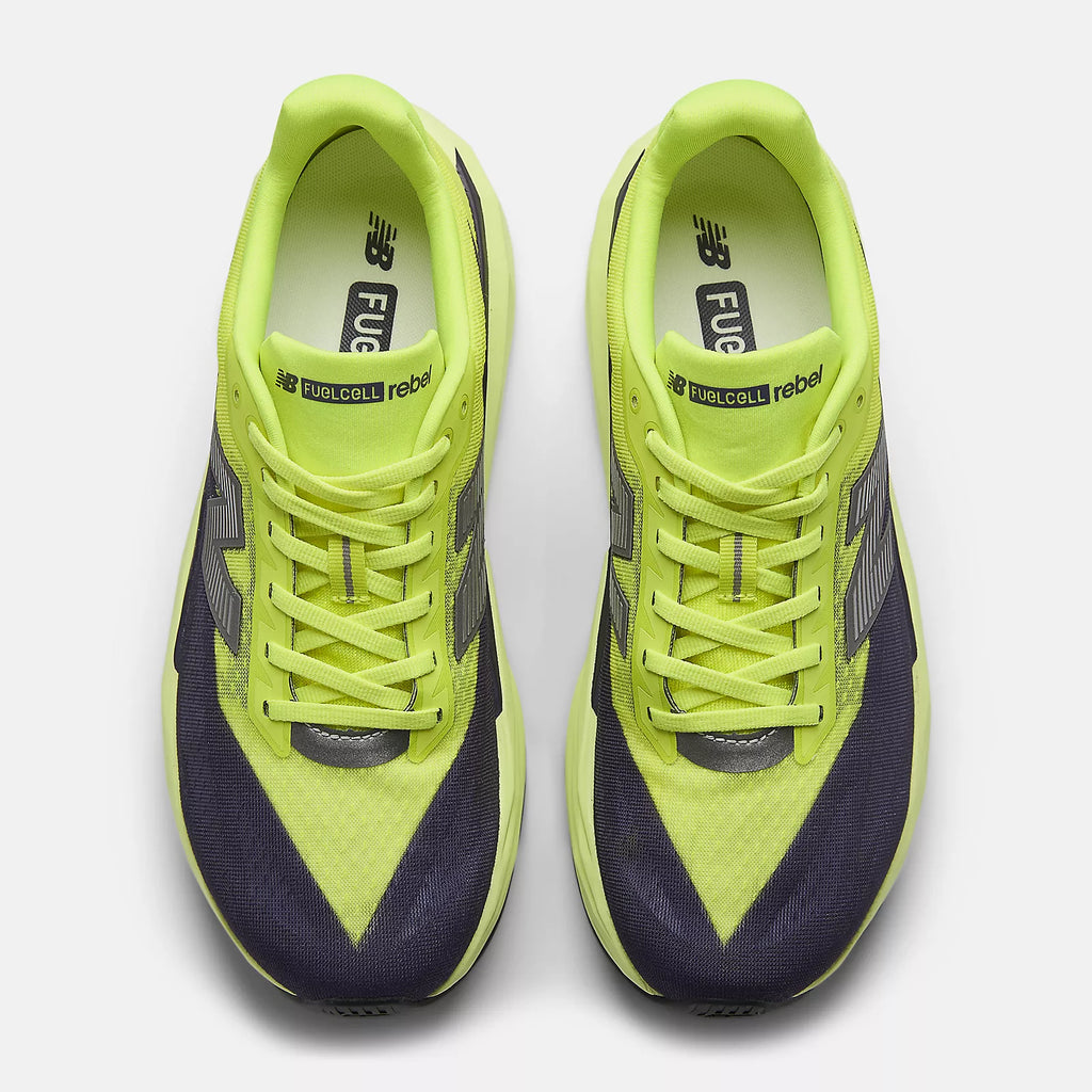 New Balance Men's FuelCell Rebel v5 Running Shoes in Alkaline Green