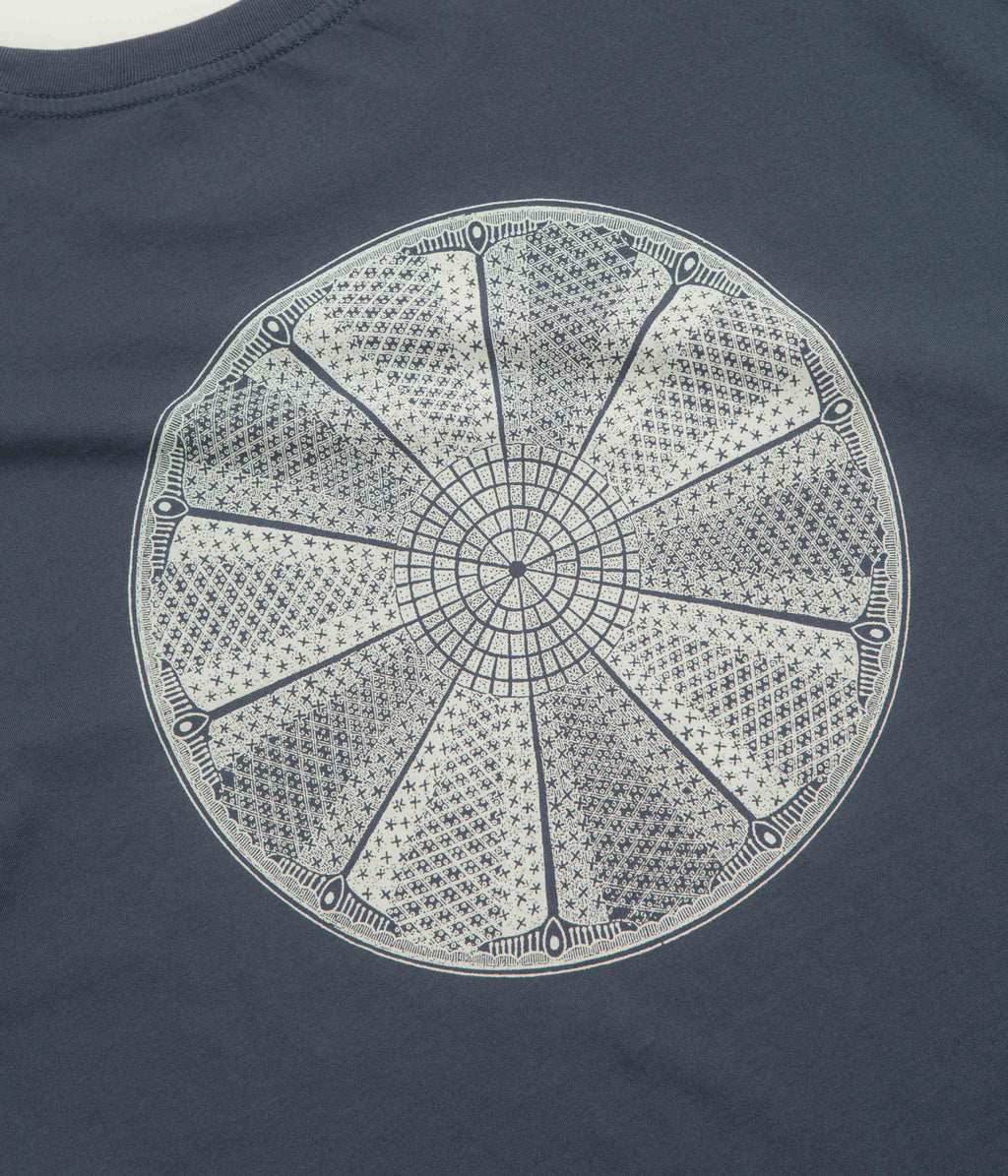 Mollusk Art In Nature T-Shirt - Navy