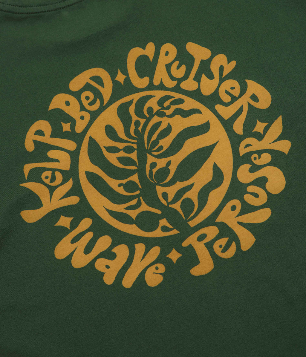 Mollusk Kelp Bed Cruiser T-Shirt - Rover Green