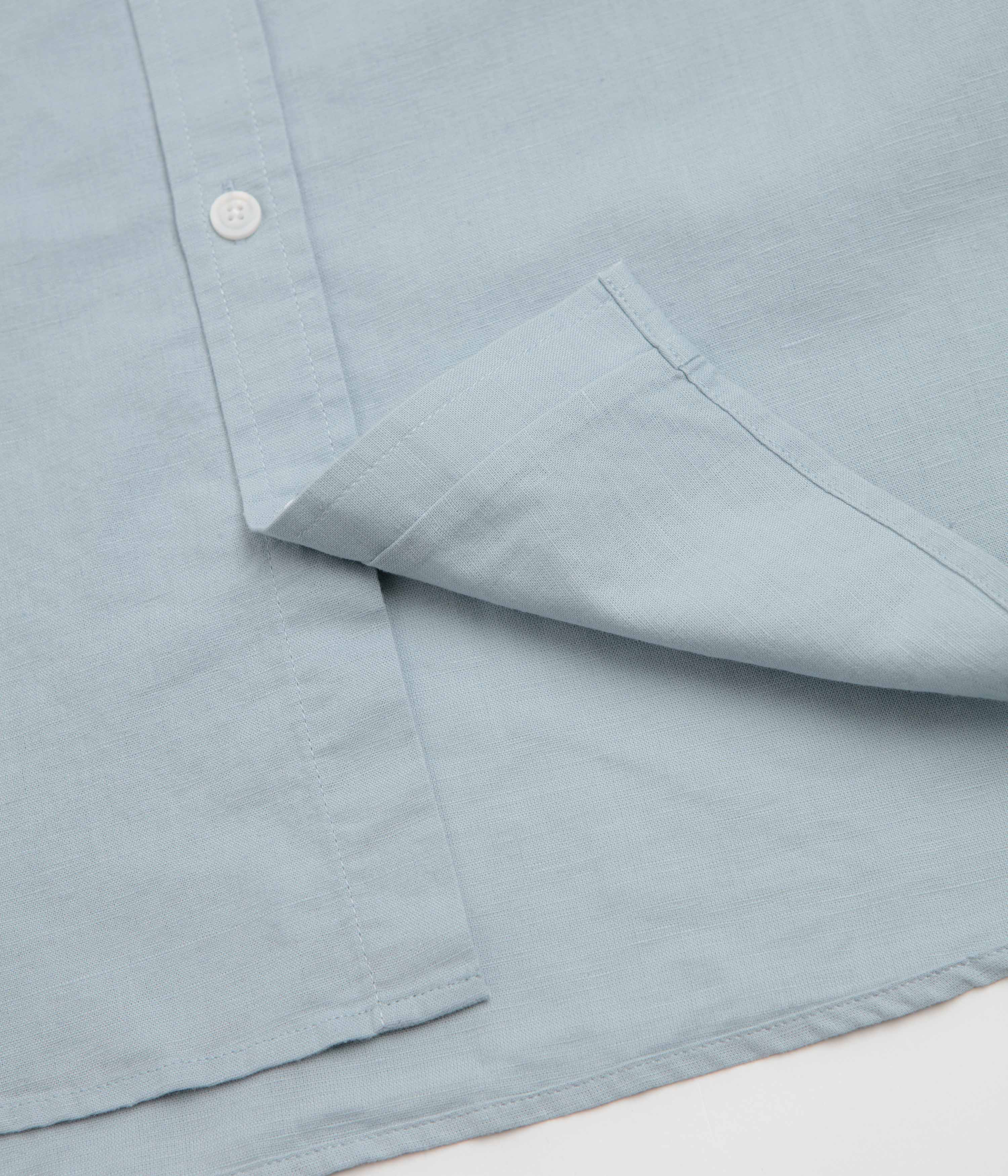 Mollusk Summer Short Sleeve Shirt - Jerry Blue