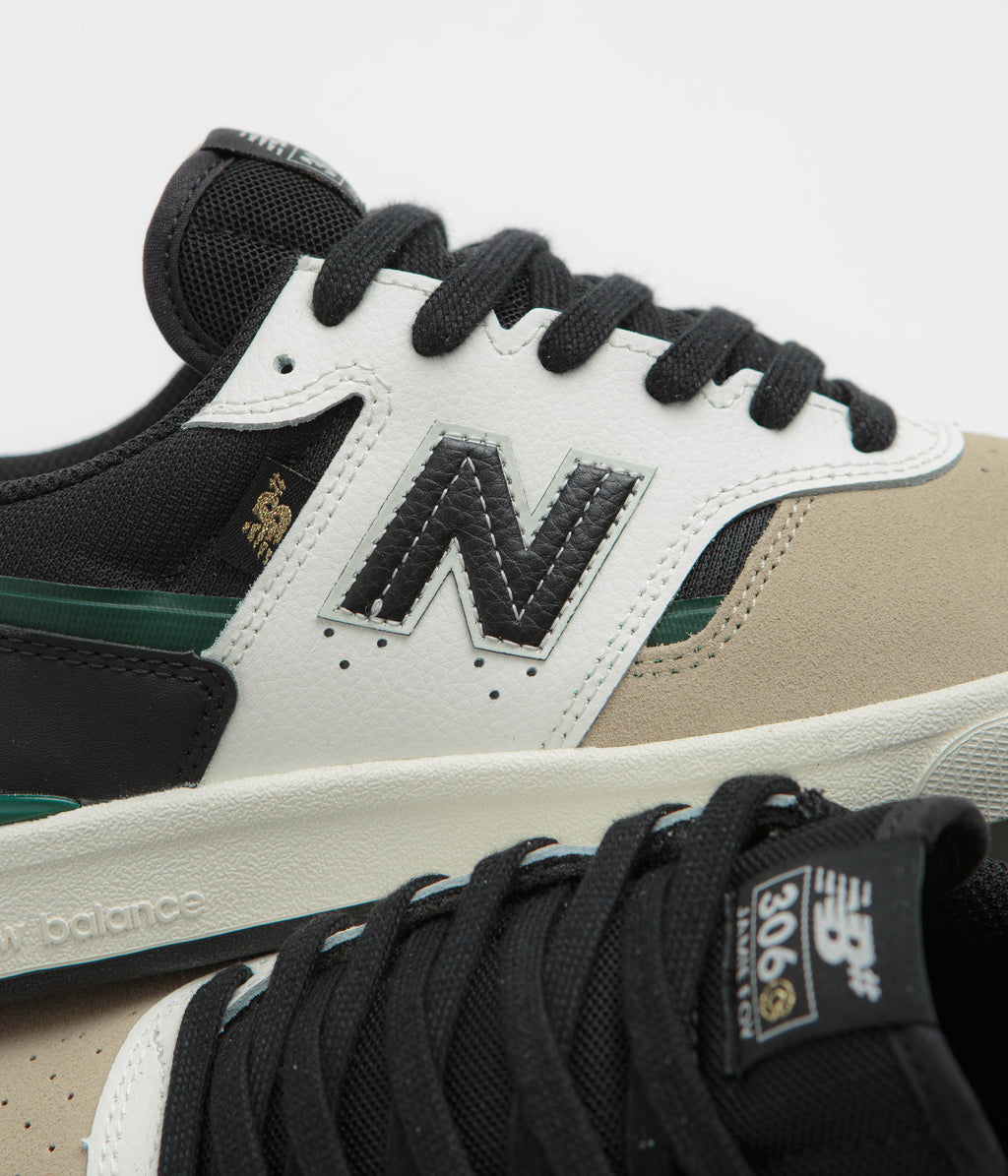 New Balance Numeric 306C Jamie Foy Shoes - Tan / Black