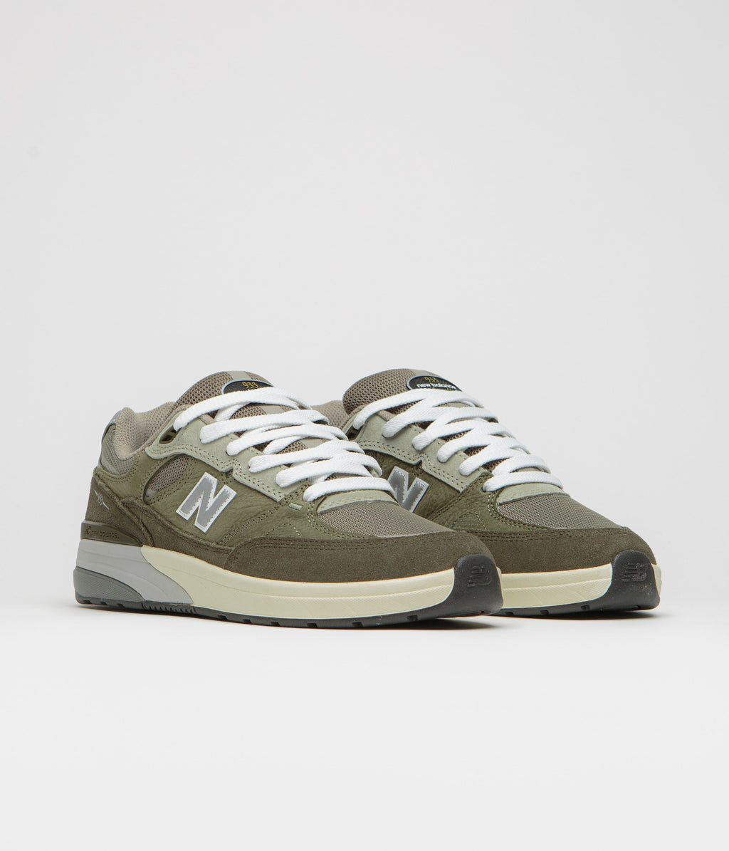 New Balance Numeric 933 Andrew Reynolds Shoes - Olivine